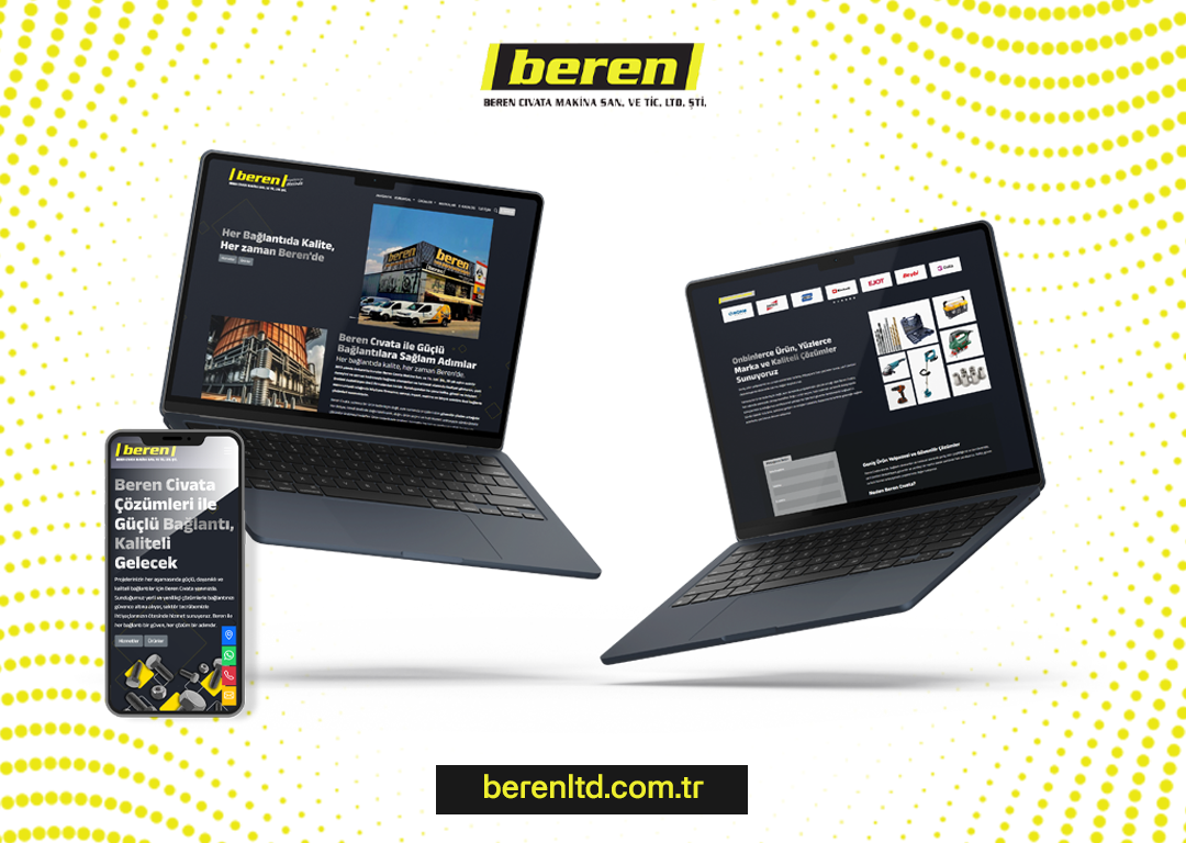 Beren Civata Kurumsal Web Sitesi